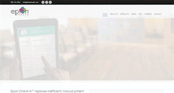 Desktop Screenshot of epionhealth.com